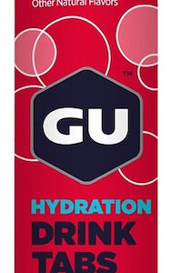GU Hydration Drink Strawberry Hibiscus 12 αναβράζοντα δισκία
