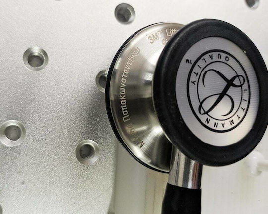 3M Littmann Classic III Παιδιατρικό Στηθοσκόπιο Non Chill με Διπλό Κώδωνα Μαύρο 5620 - Image 8