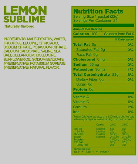 GU Energy Gel με Γεύση Lemon Sublime 32gr - Image 4