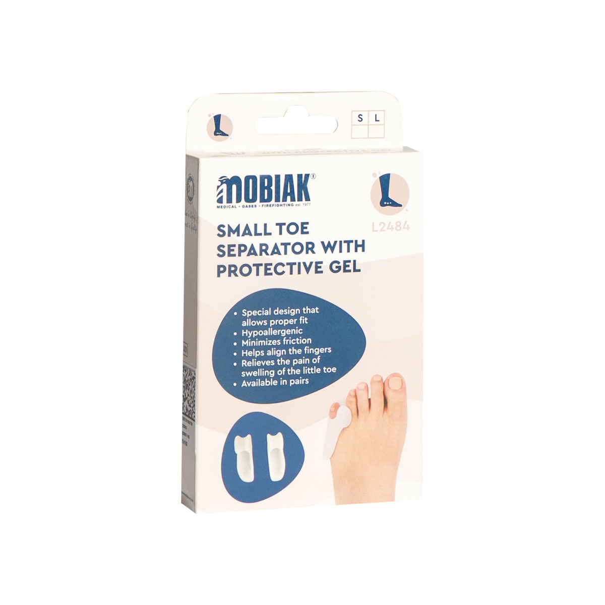 Διαχωριστικό - Προστατευτικό Μικρού Δακτύλου με Προστατευτικό Gel (L2484) - Image 2