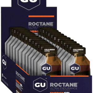 GU Roctane Energy Gel με Γεύση Cold Brew Coffee 24x32gr